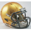 Notre Dame Fighting Irish NCAA Mini Speed Football Helmet <B>HydroSkin</B>