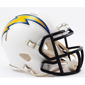 Los Angeles Chargers 2007 to 2018 Riddell Mini Speed Throwback Helmet
