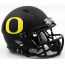 Oregon Ducks NCAA Mini Speed Football Helmet <i>Matte Black</i>