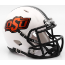 Oklahoma State Cowboys NCAA Mini Speed Football Helmet <B>Chrome Decal</B>