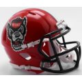 Helmets, Mini Helmets: North Carolina State Wolfpack NCAA Mini Speed Football Helmet <i>2018 Red T...