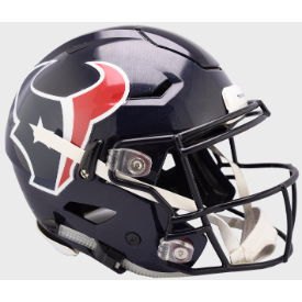 Houston Texans 2002 to 2023 SpeedFlex Throwback Football Helmet