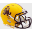 Arizona State Sun Devils NCAA Mini Speed Football Helmet <i>Flat Yellow Sparky</i>