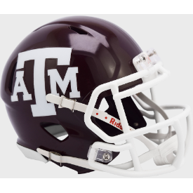 Texas A&M Aggies NCAA Mini Speed Football Helmet