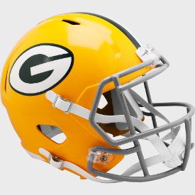 Green Bay Packers 1961 to 1979 Speed Replica Throwback Helmet