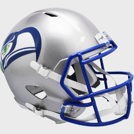 Seattle Seahawks 1983 to 2001 Speed Replica Throwback Helmet
