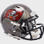 Tampa Bay Buccaneers 1997 to 2013 Riddell Mini Speed Throwback Helmet