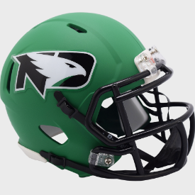 North Dakota Fighting Sioux NCAA Mini Speed Football Helmet <i>Flat Green</i>