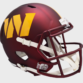 Washington Commanders Speed Replica Football Helmet <B>Anodized Maroon SALE</B>