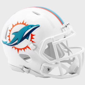 Miami Dolphins NFL Mini Speed Football Helmet