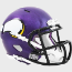 Minnesota Vikings NFL Mini Speed Football Helmet <i>Satin Purple</i>