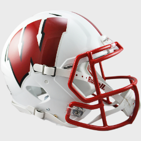 Wisconsin Badgers Speed Football Helmet