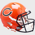 Helmets, Full Size Helmet: Chicago Bears Speed Football Helmet <i>2026 Rivalries</i>