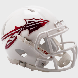 Florida State Seminoles NCAA Mini Speed Football Helmet  <i>White</i>