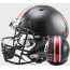 Ohio State Buckeyes Speed Football Helmet <B>Satin Black</B>