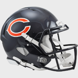 Chicago Bears Speed Football Helmet