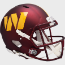 Washington Commanders Speed Football Helmet <B>Anodized Maroon SALE</B>