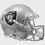 Las Vegas Raiders Speed Football Helmet