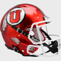 Helmets, Full Size Helmet: Utah Utes Speed Football Helmet <i>Radiant Red</i>
