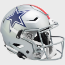 Dallas Cowboys 1976 SpeedFlex Throwback Football Helmet