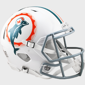 Miami Dolphins Speed Football Helmet <i>Tribute</i>