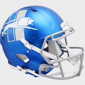 Detroit Lions Speed Football Helmet <i>2023 Alternate On-Field SALE</i>