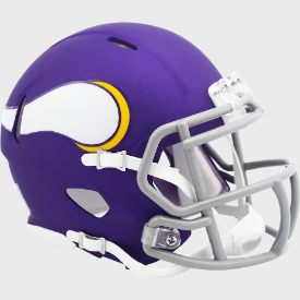 Minnesota Vikings NFL Mini Speed Football Helmet <i>Tribute</i>
