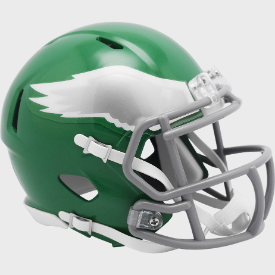 Philadelphia Eagles Riddell Mini Helmet <i>2023 Kelly Green</i>