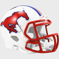 Helmets, Mini Helmets: Southern Methodist (SMU) Mustangs NCAA Mini Speed Football Helmet