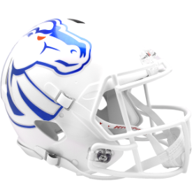Boise State Broncos Speed Football Helmet <i>White</i>