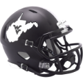 Helmets, Mini Helmets: West Virginia Mountaineers NCAA Mini Speed Football Helmet <B>Coal Rush</B>