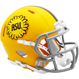 Arizona State Sun Devils NCAA Mini Speed Football Helmet <i>1975 Throwback</i>