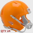 Bulk Mini Speed Football Helmet SHELL Green Bay Gold Qty 24