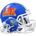 Helmets, Mini Helmets: Super Bowl 59 Mini Speed Football Helmet <B>Flat Royal Blue SALE</B>