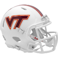 Helmets, Mini Helmets: Virginia Tech Hokies NCAA Mini Speed Football Helmet <i>White</i>
