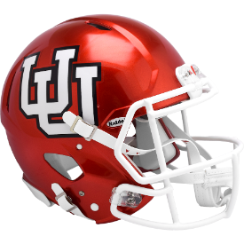 Utah Utes Speed Football Helmet <i>Red UU</i>