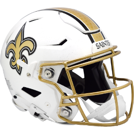 New Orleans Saints SpeedFlex Football Helmet <i>2025 Alternate On-Field</i>