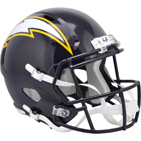 Los Angeles Chargers Speed Replica Football Helmet <i>2025 Alternate On-Field</i>
