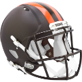 Helmets, Full Size Helmet: Cleveland Browns Speed Football Helmet <i>2025 Alternate On-Field</i>