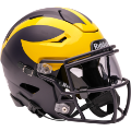 Helmets, Mid Size Helmets: Michigan Wolverines Mid Sized SpeedFlex Helmet