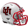 Helmets, Mini Helmets: Utah Utes NCAA Mini Speed Football Helmet <B>Tribal Pattern</B>