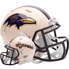 Baltimore Ravens Speed Mini Football Helmet <B>RETRO</B>