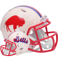 Helmets, Mini Helmets: Buffalo Bills Speed Mini Football Helmet <B>RETRO</B>