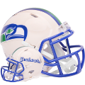 Helmets, Mini Helmets: Seattle Seahawks Speed Mini Football Helmet <B>RETRO</B>