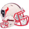 Helmets, Mini Helmets: Houston Texans Speed Mini Football Helmet <B>RETRO</B>