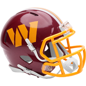 Washington Commanders NFL Mini Speed Football Helmet <i>NEW 2026</i>