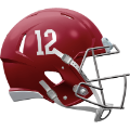 Helmets, Full Size Helmet: Alabama Crimson Tide Speed Replica Football Helmet <B>#12 Joe Namath</B>
